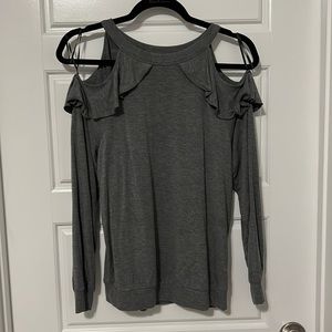 Express Cold Shoulder Sweatshirt